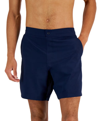 Club Room Men's Beach To Boardwalk Swim Shorts Blue Size XX-Large