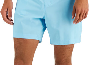 Calções de banho masculinos Club Room Beach To Boardwalk, azul, tamanho XX-G