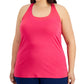 ID Ideology Camiseta regata feminina arco-íris com costas em T rosa