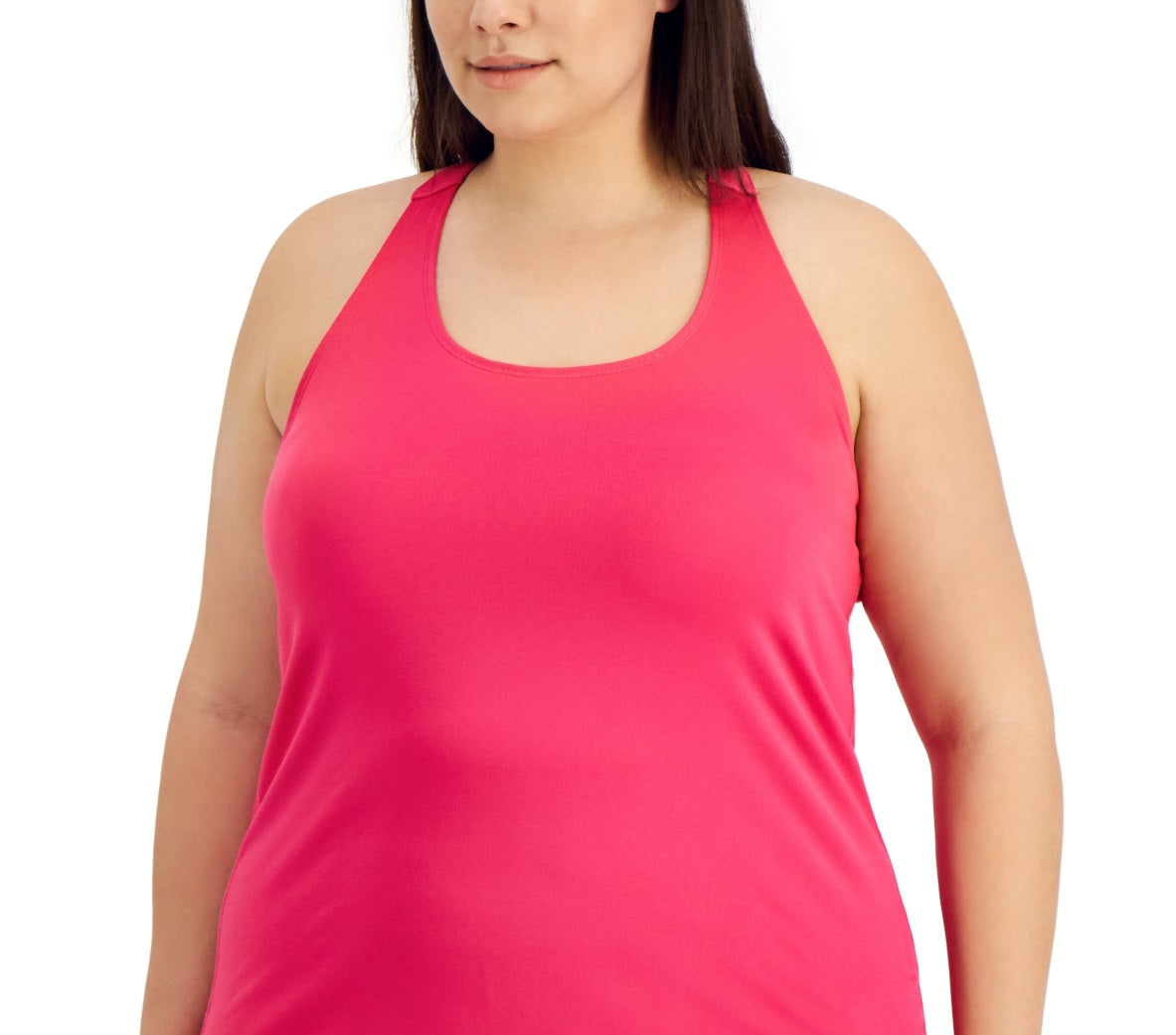 ID Ideology Camiseta regata feminina arco-íris com costas em T rosa