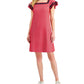 Vestido feminino Charter Club com mangas esvoaçantes, vermelho, tamanho X-S