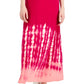 Vestido longo tie-dye feminino estilo &amp; co rosa tamanho pequeno médio