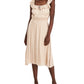 Vestido metálico feminino INC International Concepts marrom tamanho X-Large