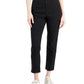 Calça jeans feminina slim fit estilo &amp; co, preta, tamanho 2, pequena