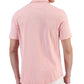 Camisa de malha texturizada masculina Club Room Regular Fit Rosa Tamanho X-G