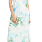 Vestido longo sem mangas feminino Style &amp; Co, verde, tamanho pequeno