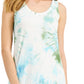Vestido longo sem mangas feminino Style &amp; Co, verde, tamanho grande