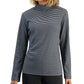 Blusa Carmela Mock Neck Karen Scott Feminina Cinza Tamanho XS