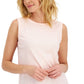 Blusa sem mangas feminina Style &amp; Co, rosa, tamanho X-Large