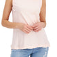Blusa sem mangas feminina Style &amp; Co, rosa, tamanho X-Large