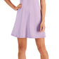 Vestido de performance feminino sólido ID Ideology, roxo, tamanho X-S