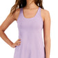 Vestido de performance feminino sólido ID Ideology, roxo, tamanho X-S
