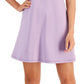 Vestido de performance feminino sólido ID Ideology, roxo, tamanho X-S