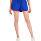ID Ideology Shorts Feminino com Acabamento Contrastado Azul Tamanho Médio