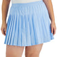 ID Ideology Saia-calça plissada feminina azul tamanho 1X