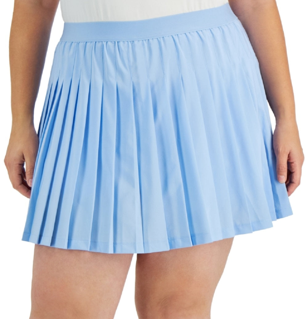 ID Ideology Saia-calça plissada feminina azul tamanho 1X