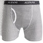Cuecas boxer masculinas Alfani com absorção de umidade, pretas, tamanho grande, 5 unidades