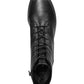 Botas de combate femininas Frankiee com cadarço Sun + Stone, pretas, tamanho 7 M