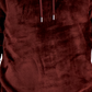 Moletom com capuz masculino INC International Concepts Regular Fit com nervuras e veludo, vermelho, tamanho médio