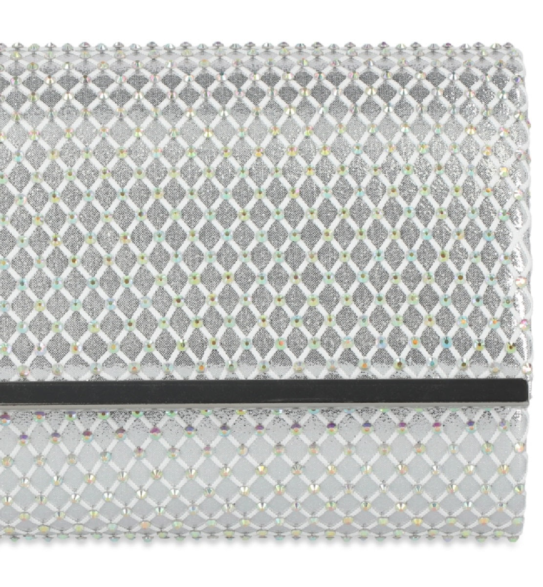 INC International Concepts Caitlin Microstone Clutch Feminina Cinza Tamanho Regular