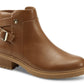 Botas femininas Giani Bernini Brennin com fivela marrom tamanho 6 M