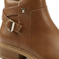 Botas femininas Giani Bernini Brennin com fivela marrom tamanho 6 M