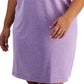 ID Ideology Camiseta Feminina Plus Size Roxo Tamanho 2X