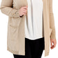 Cardigan feminino JM Collection com manga de botão e lurex, amarelo, tamanho 3X