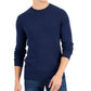 Suéter Alfani Masculino Cable Azul Tamanho X-G