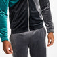 Jaqueta de veludo com blocos de cores e corte regular da INC International Concepts para homens, verde, tamanho grande