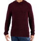 Suéter com capuz masculino com lavagem ácida da INC International Concepts, vermelho, tamanho pequeno