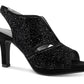 Karen Scott Brilee Peep Toe Scarpin Feminino Preto Tamanho 6,5 M