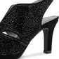 Karen Scott Brilee Peep Toe Scarpin Feminino Preto Tamanho 6,5 M