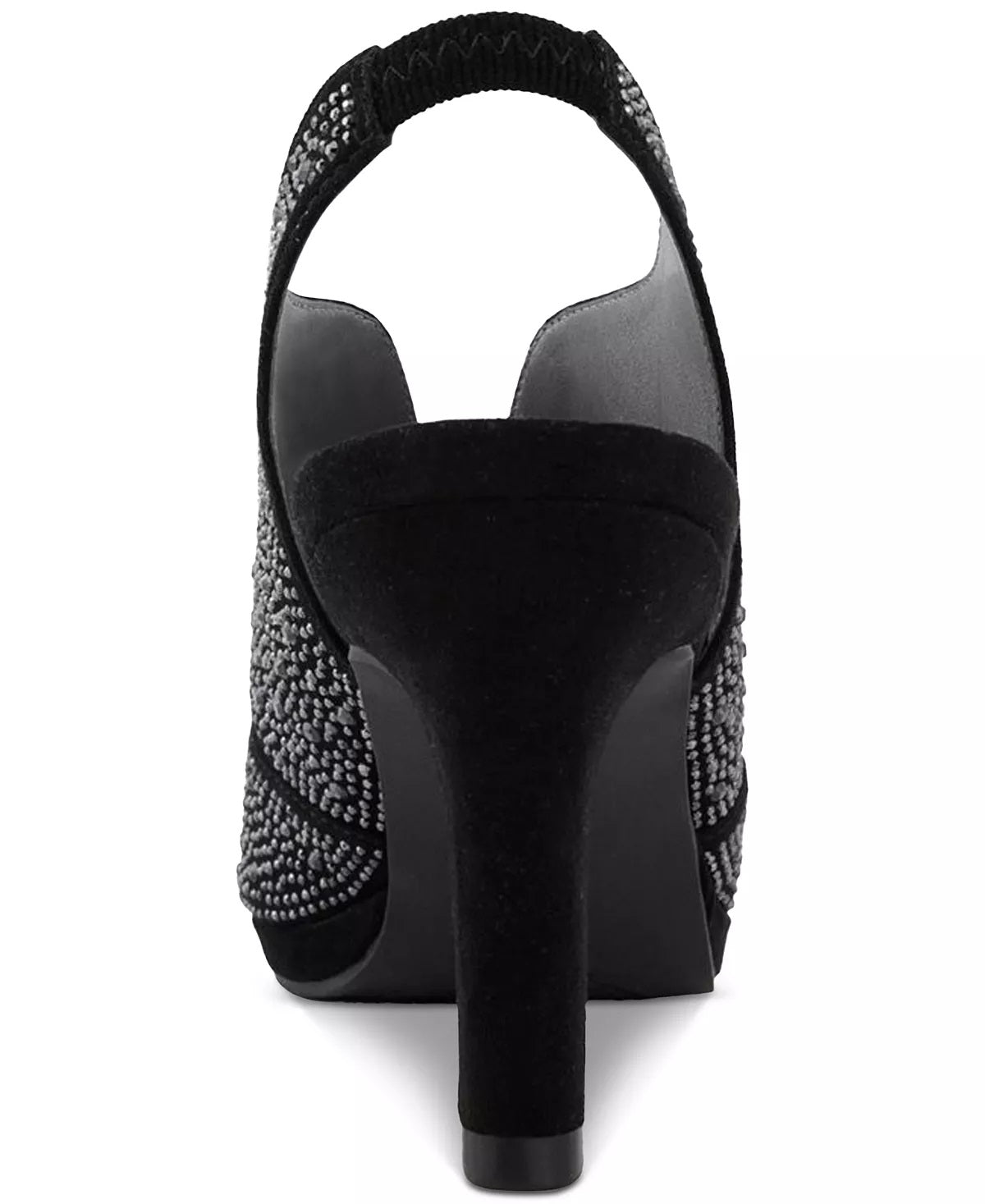 Karen Scott Brilee Peep Toe Scarpin Feminino Preto Tamanho 11 M