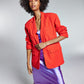 Blazer feminino grande vermelho INC International Concepts, tamanho XXX-G