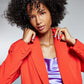 Blazer feminino grande vermelho INC International Concepts, tamanho XXX-G
