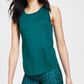 ID Ideology Regata feminina Birdseye Mesh Verde Tamanho X-G