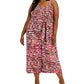 Macacão feminino INC International Concepts Smocked vermelho tamanho 3X
