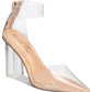 Wild Pair Dellie Ankle Strap Scarpin Feminino Marrom Tamanho 7,5 M