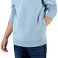 Suéter acolchoado masculino Club Room, azul, tamanho XX-G