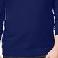 Suéter masculino Alfani com decote em V, azul, tamanho médio