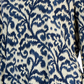 Blusa feminina estampada Burnout da coleção JM, azul, tamanho grande