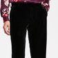 Calça de terno masculina Owen Slim Fit de veludo, preta, tamanho 40, da INC International Concepts