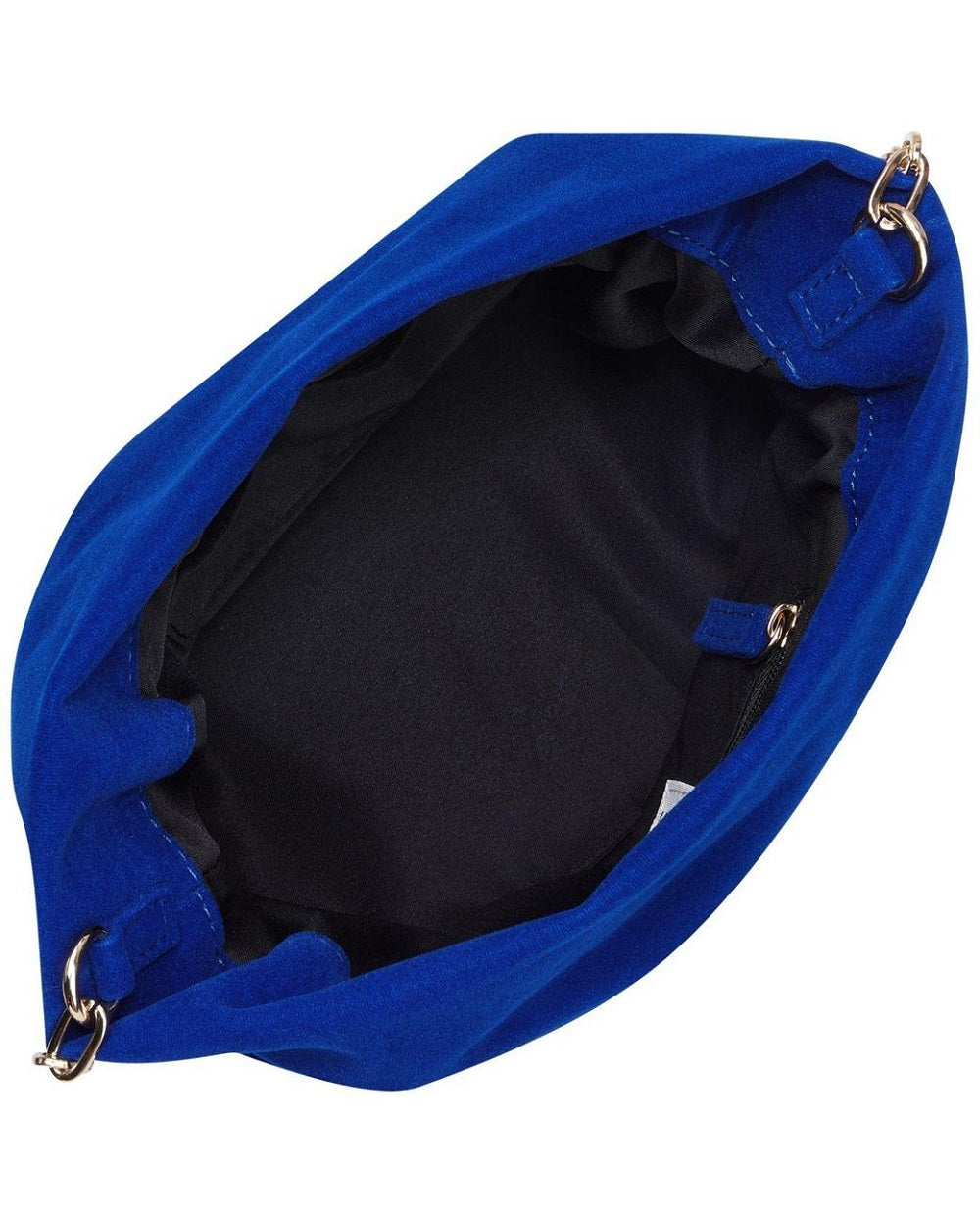 Bolsa balde feminina de veludo INC International Concepts, azul, tamanho regular