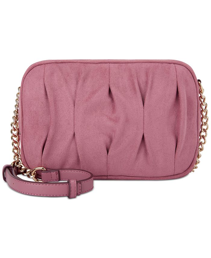 INC International Concepts Clementinee Plisse Rosa Feminino Tamanho Regular