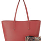 INC International Concepts Zoiey 2 1 Tote Feminina Vermelha Tamanho Regular