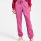 Calça jogger feminina ID Ideology Fleece Roxa Tamanho P