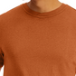 Camiseta de pijama masculina Club Room laranja tamanho grande