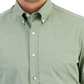 Camisa social masculina Club Room Slim Fit com elasticidade em 4 direções, verde, tamanho XX-G