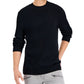 Suéter masculino de gola redonda Tucker da INC International Concepts, preto, tamanho médio